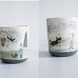 Custom Cups- your story illustrated- order by 29th May for Father's Day