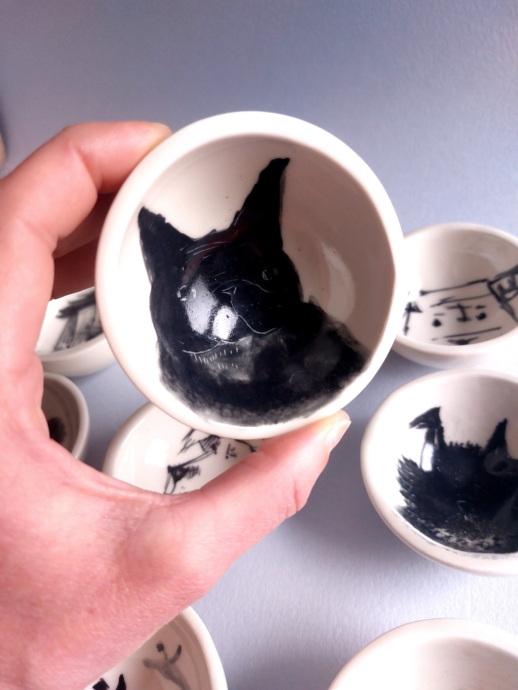 Tiny Bowls - dogs