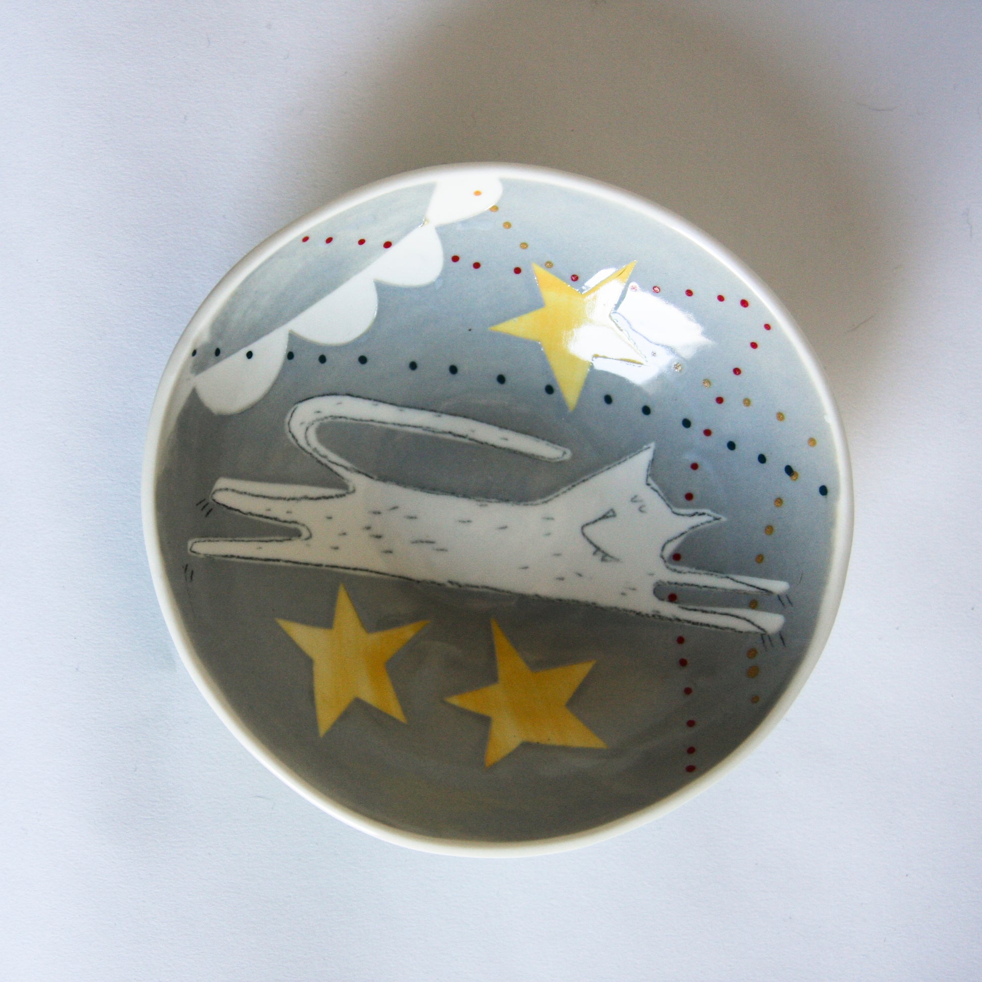 Cat Floating in Space, 3 sizes available