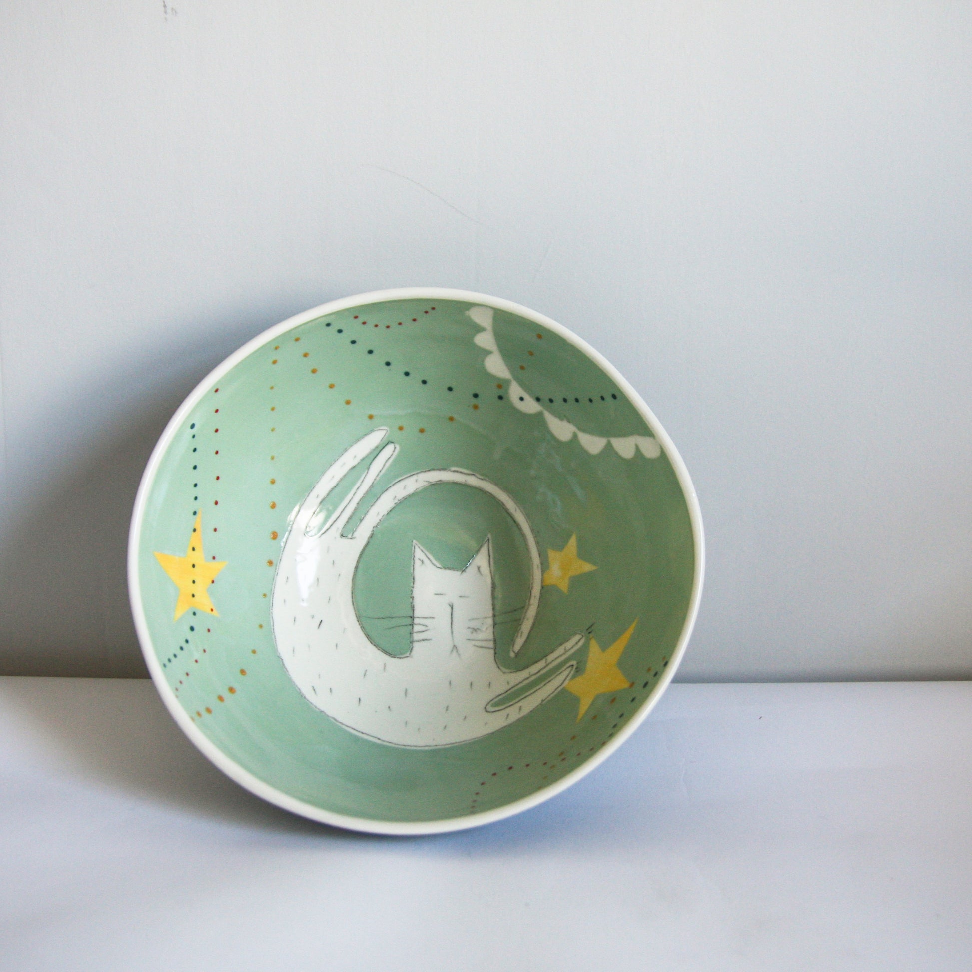 Cat Floating in Space, 3 sizes available