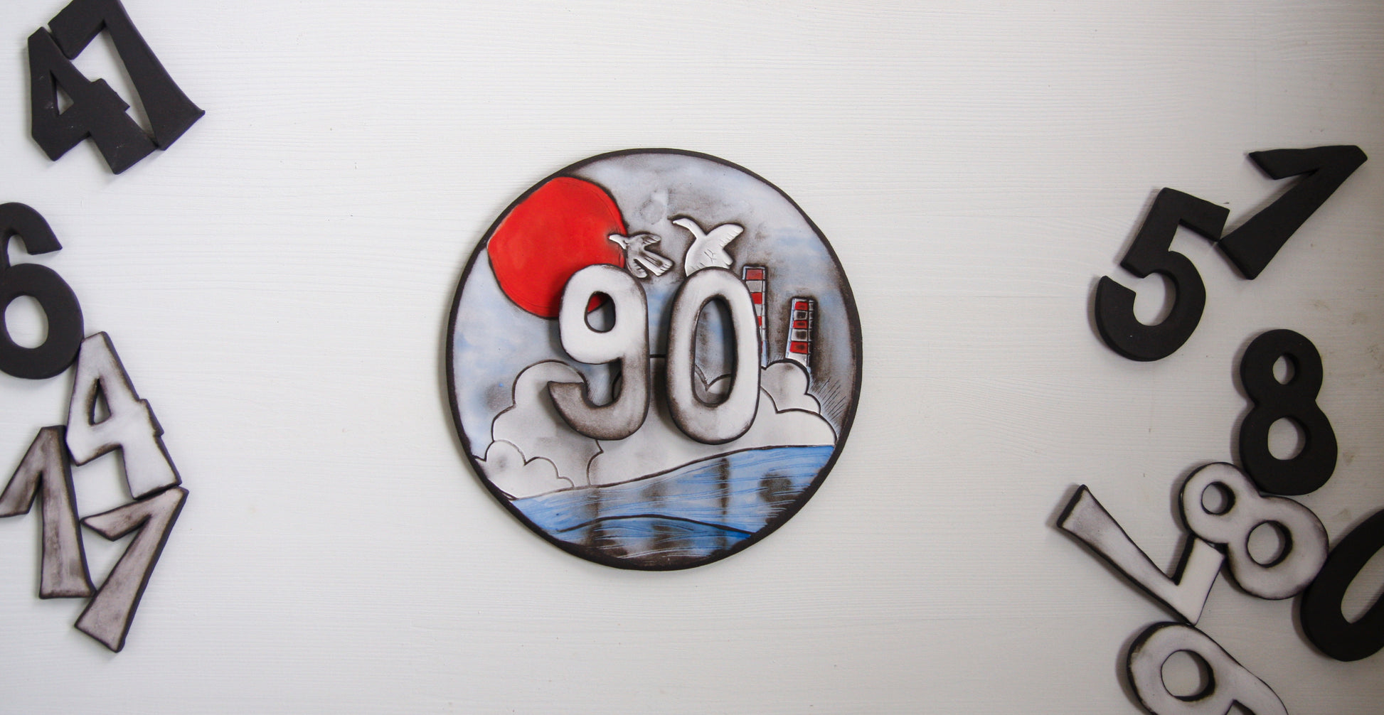 Sunrise in Dublin Bay - House Sign