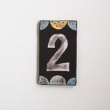 House Number Tiles - Coloured