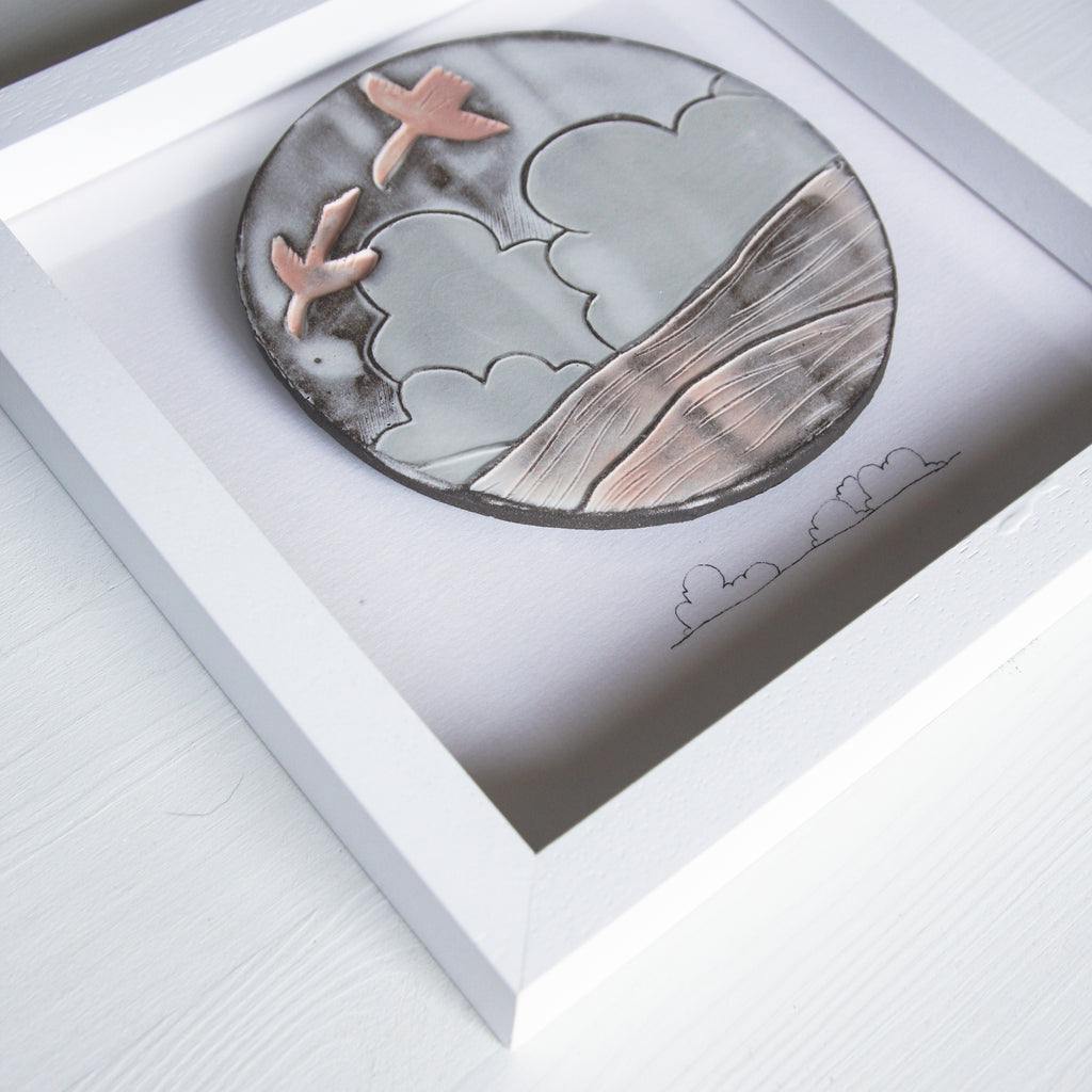 Fields - framed wall art