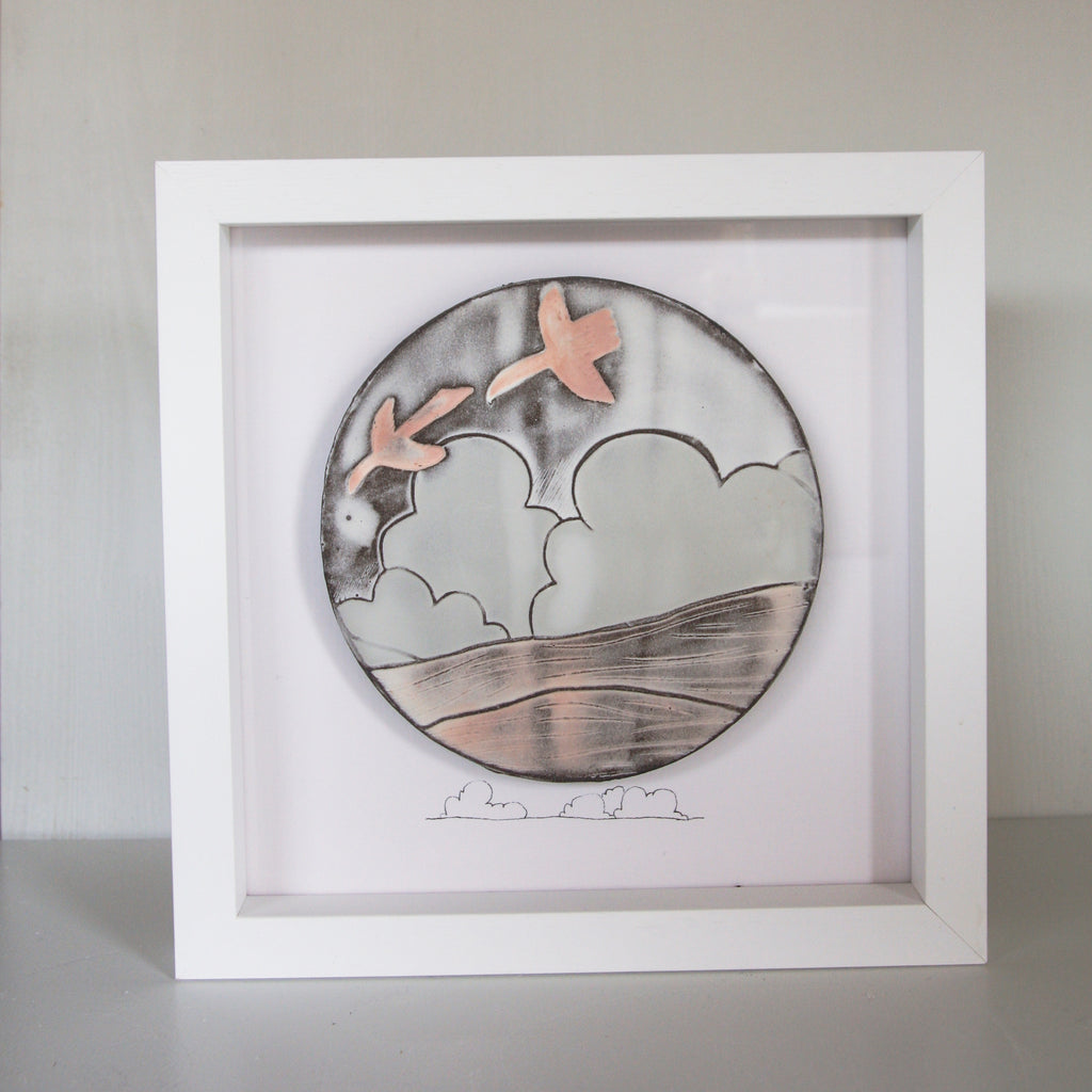 Fields - framed wall art