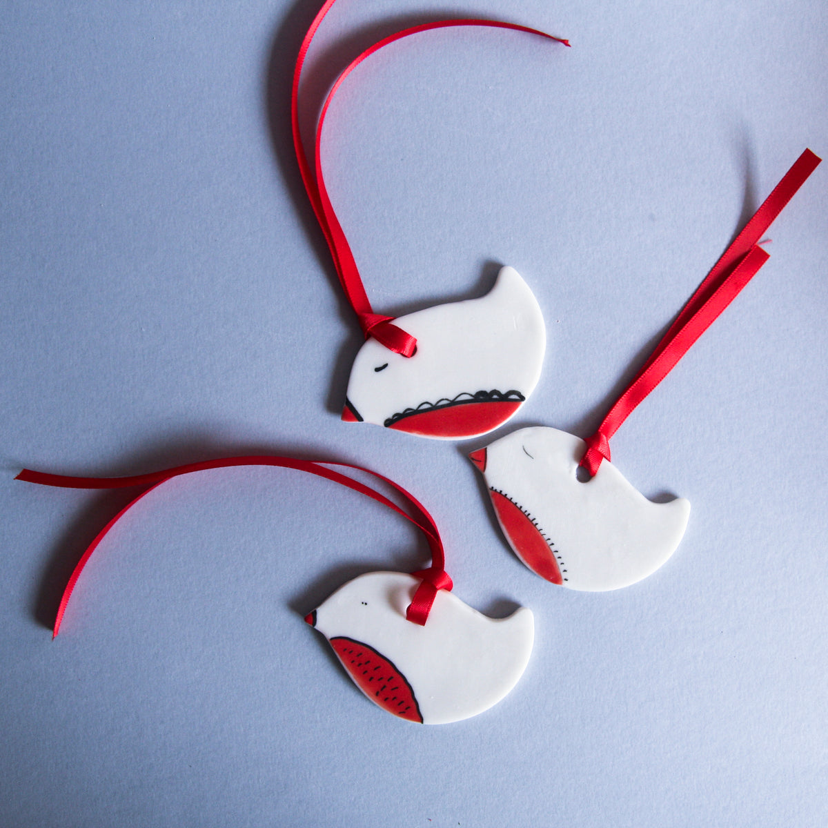 Robin Ornaments