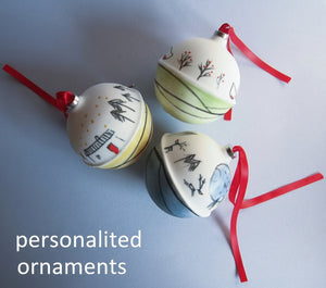 Personalised Christmas Ornaments, 2025 collection