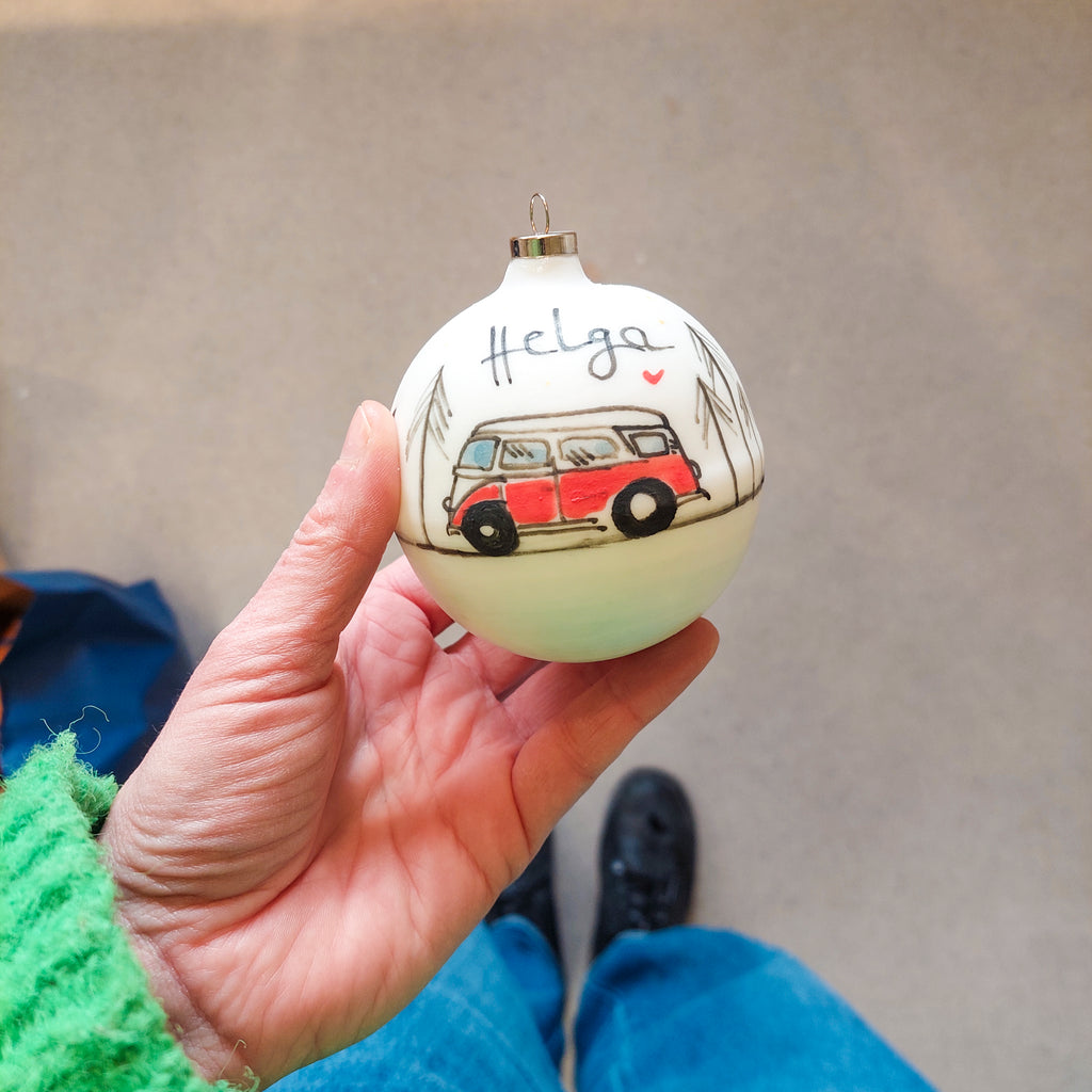 Illustrated Christmas Bauble
