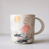 Custom Cups- your story illustrated- order by 23rd Aug - ready in mid Sept