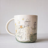 Custom Cups- your story illustrated- order by 23rd Aug - ready in mid Sept