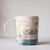 Custom Cups- your story illustrated- order by 23rd Aug - ready in mid Sept