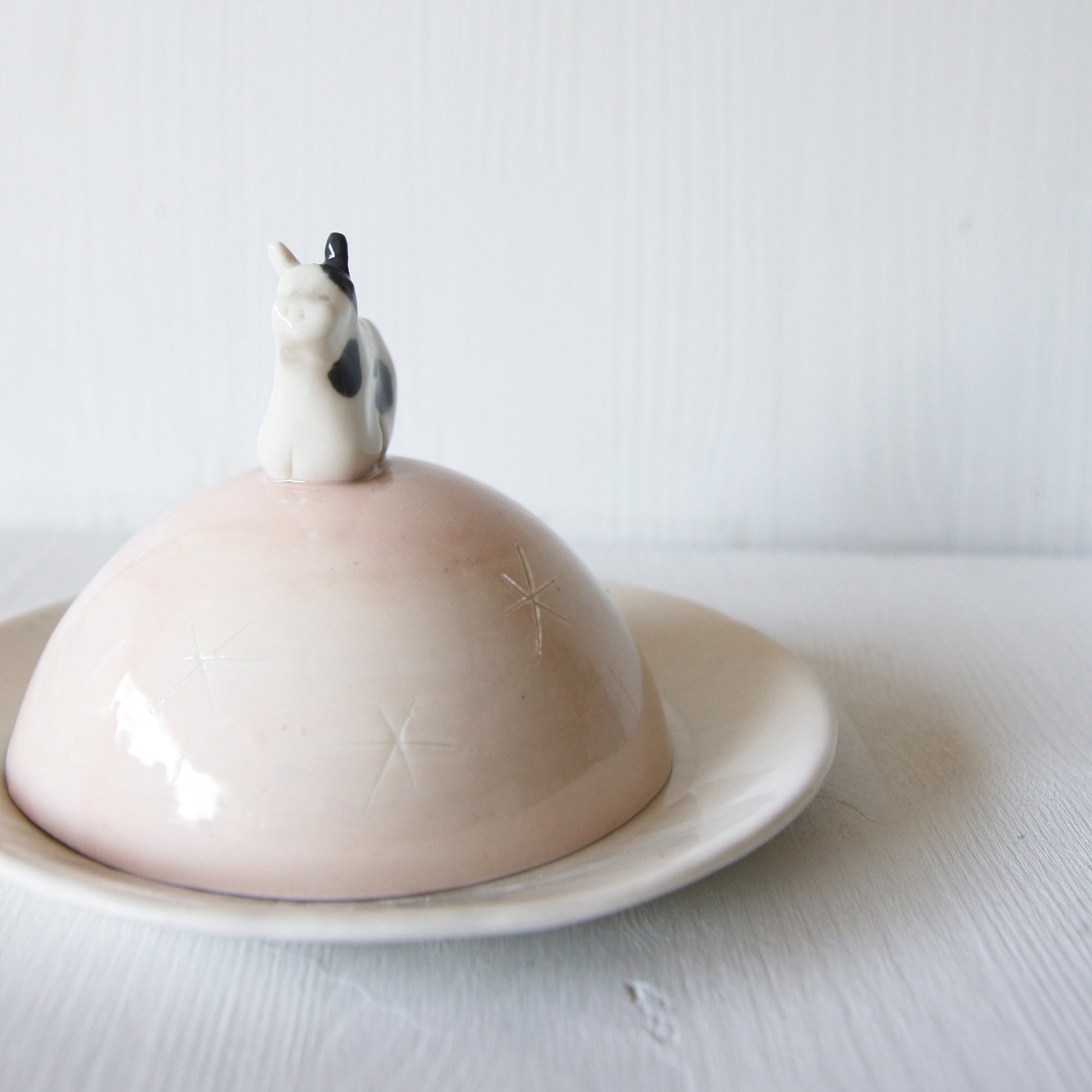 Cow Butter Dish