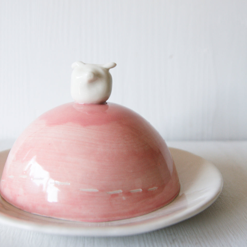 Piglet Butter Dish