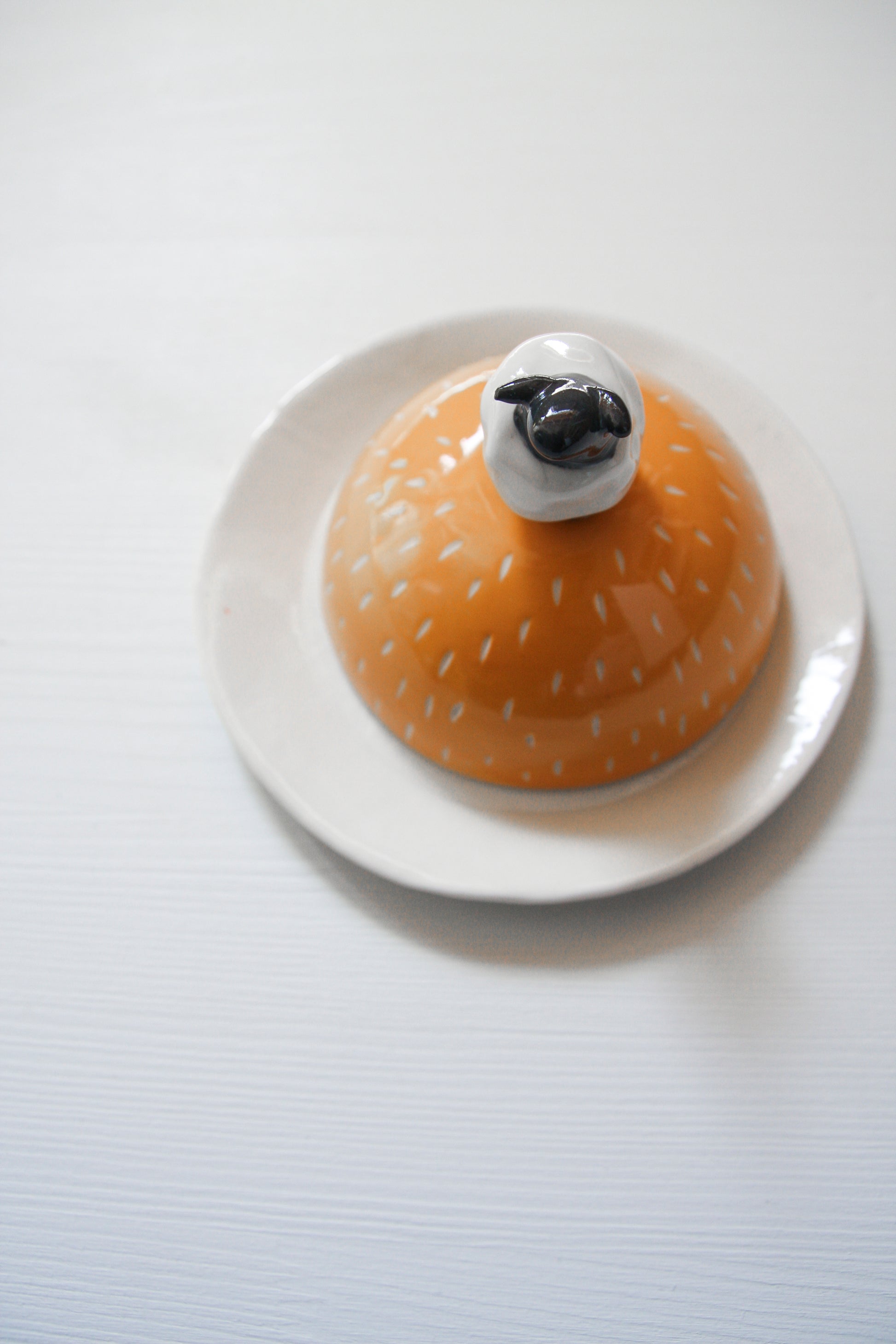 Sheep Butter Dish