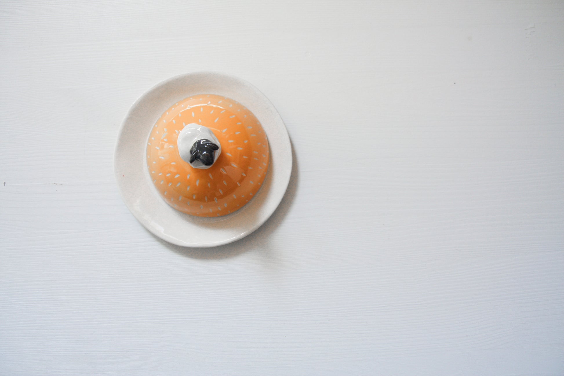 Sheep Butter Dish