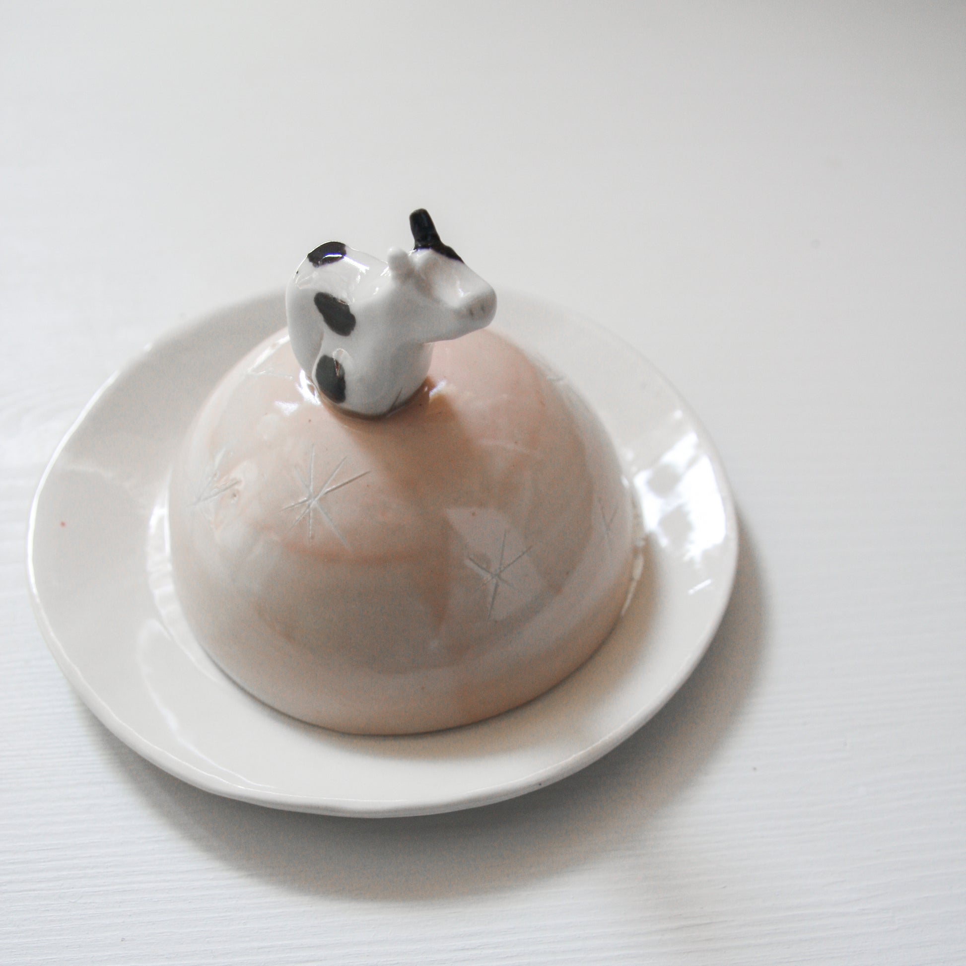 Cow Butter Dish