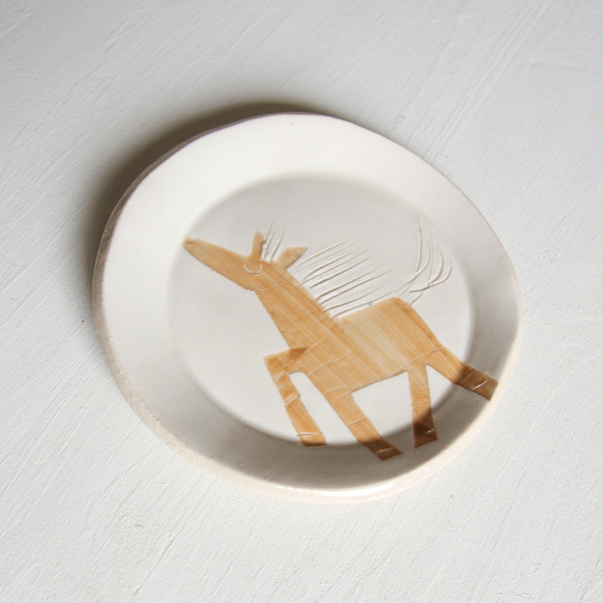 A Happy Pony, tiny plate