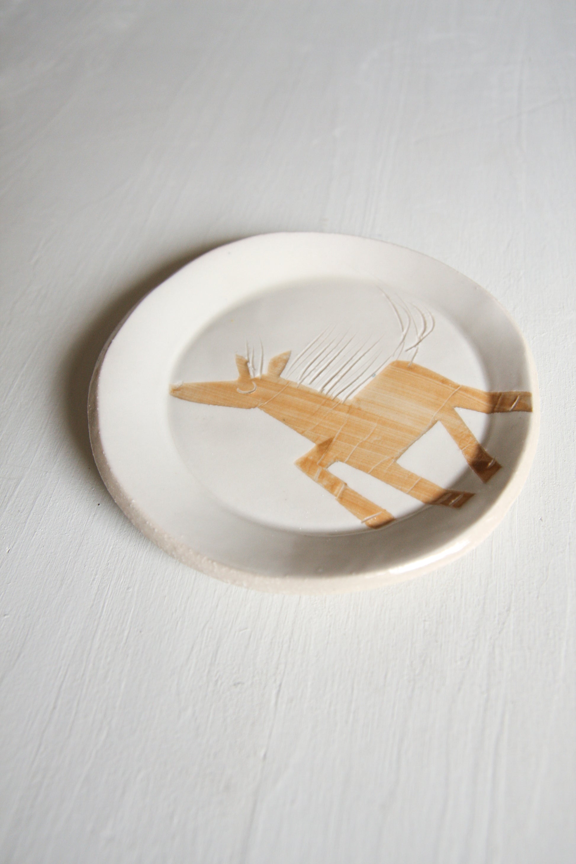 A Happy Pony, tiny plate