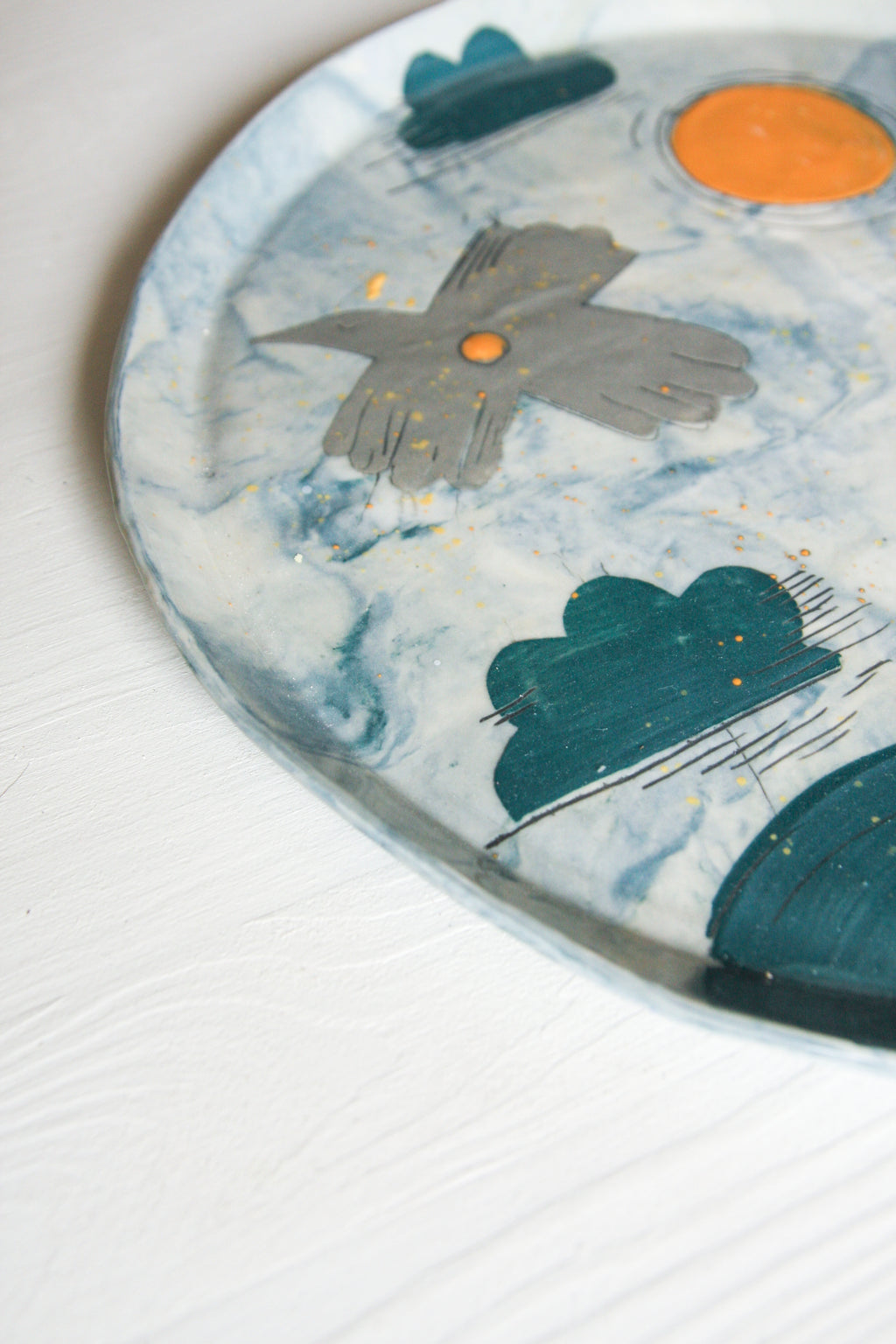 Medium Thunderbird Plate