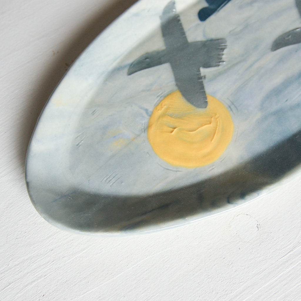 Thunderbird platters, 3 pieces available