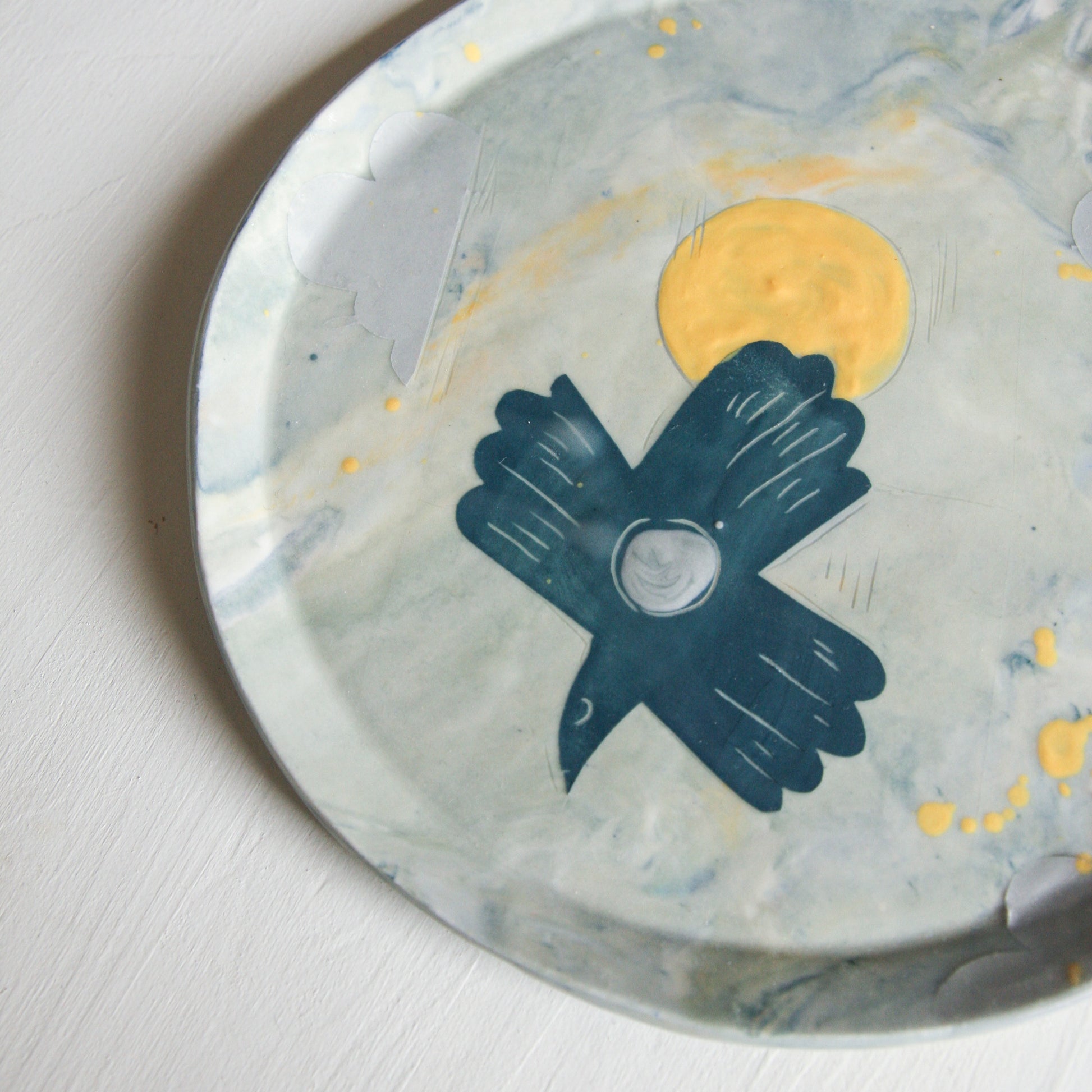 Thunderbird platters, 3 pieces available