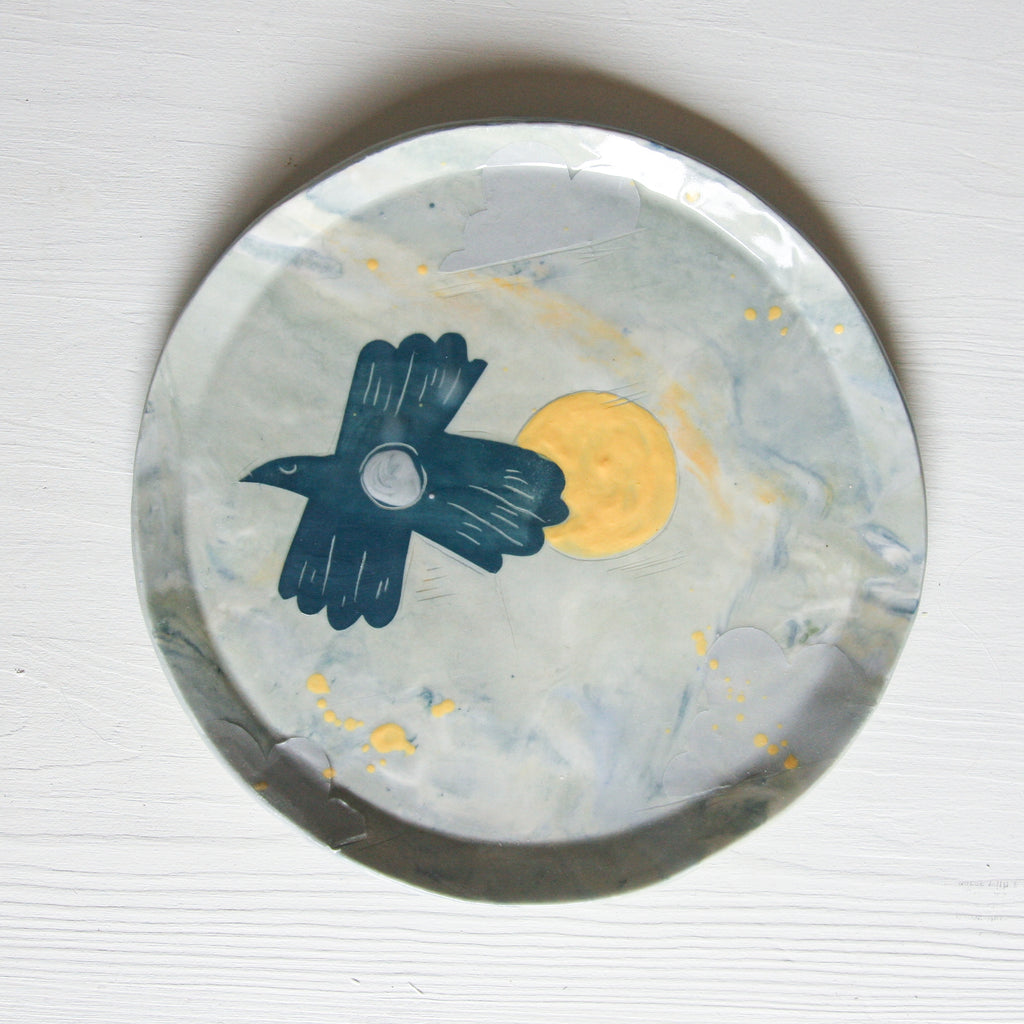 Thunderbird platters, 3 pieces available