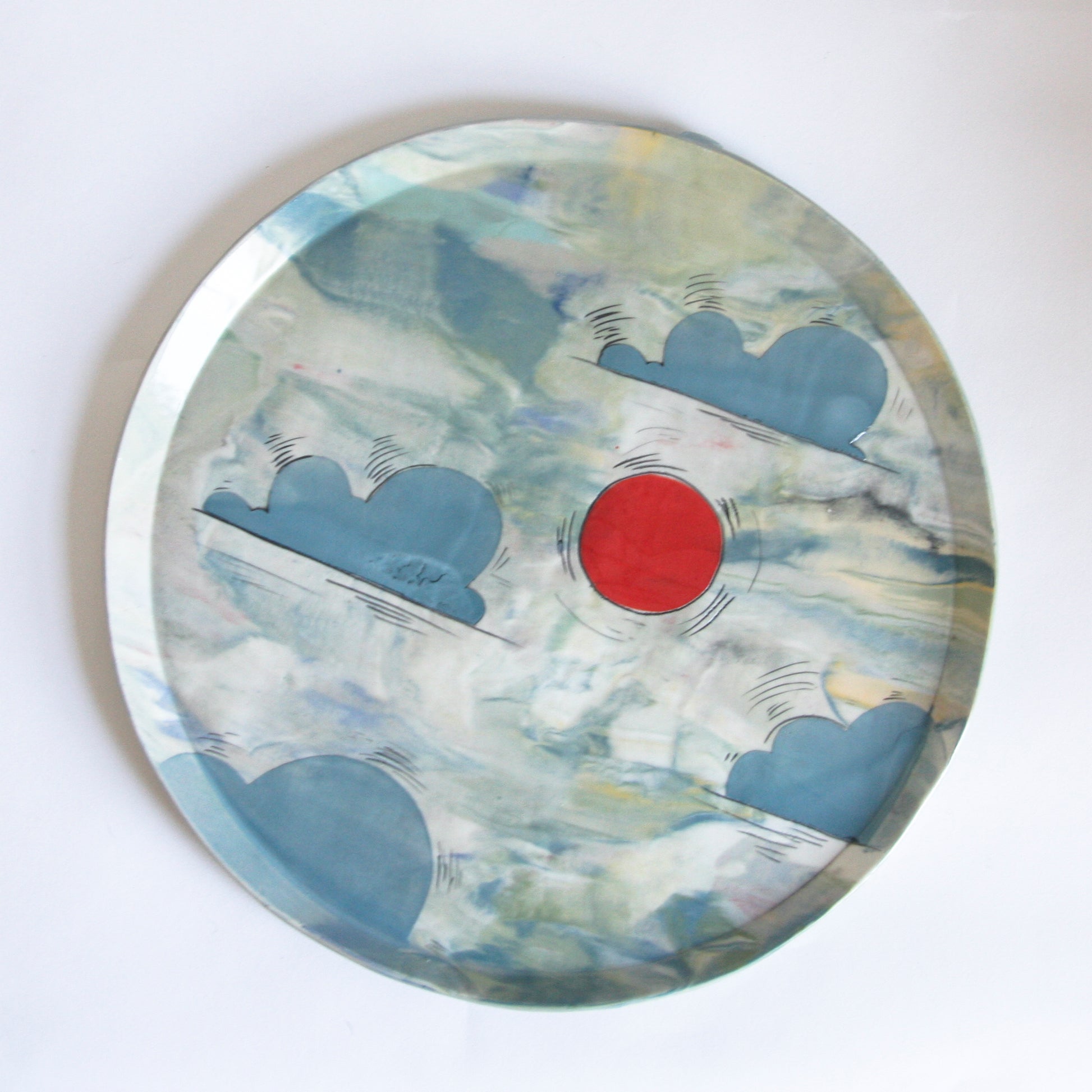Large Sun Platters, 3 pieces available