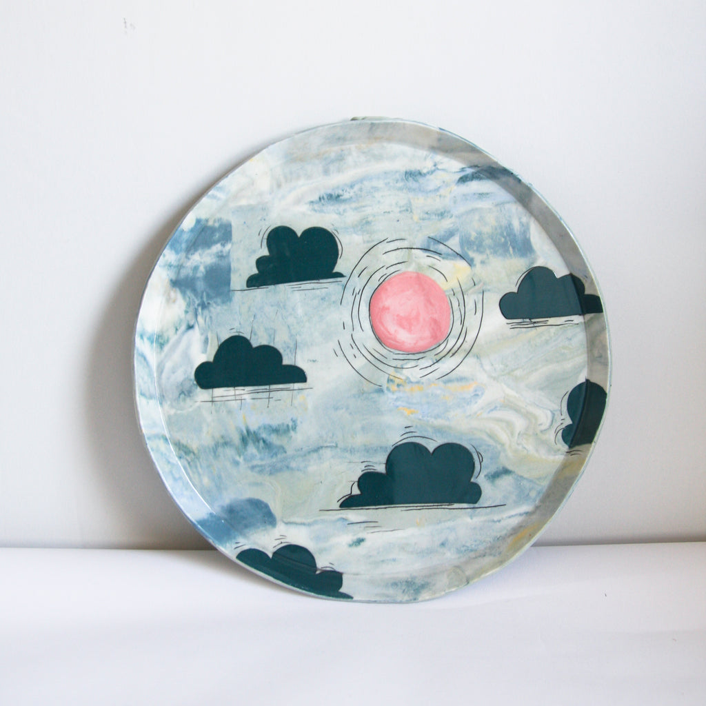 Large Sun Platters, 3 pieces available