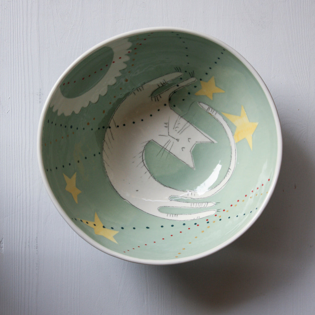 Cat Floating in Space, 3 sizes available