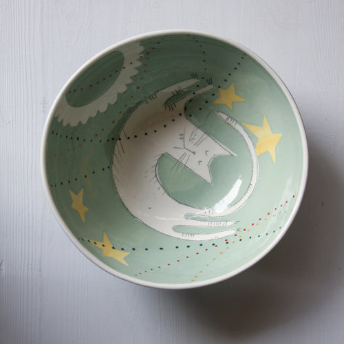 Cat Floating in Space, 3 sizes available