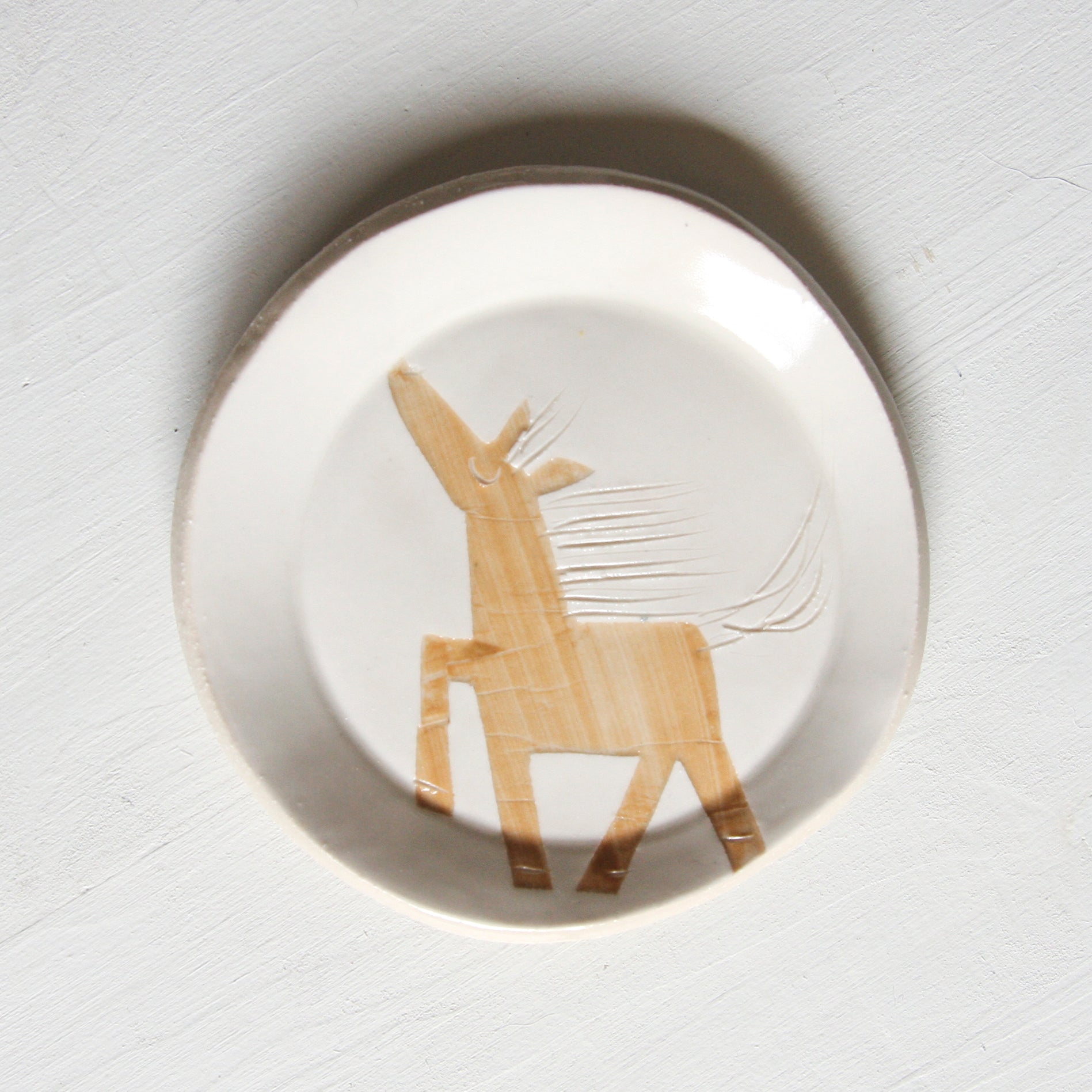 A Happy Pony, tiny plate