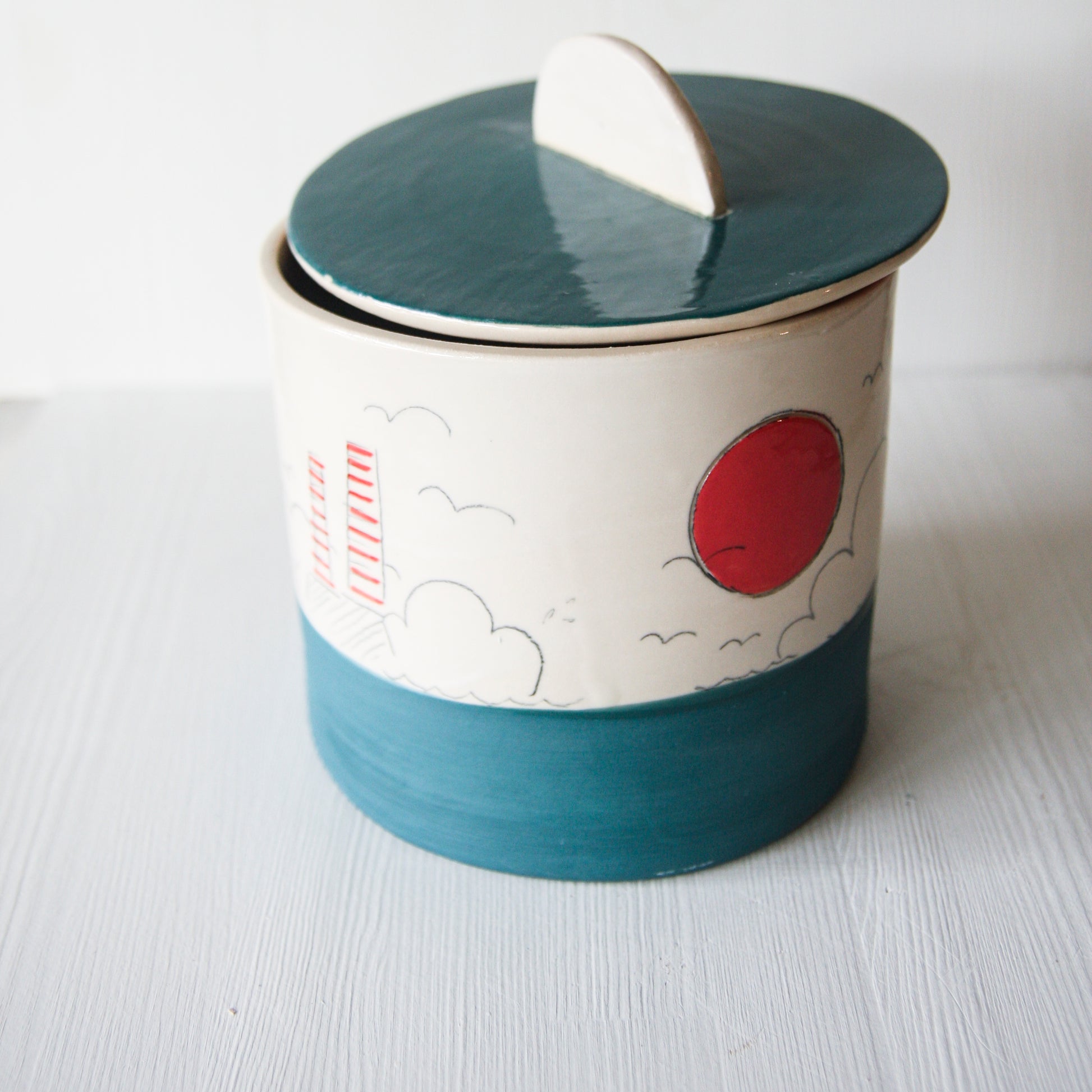 Poolbeg Planter/ Cookie Jar
