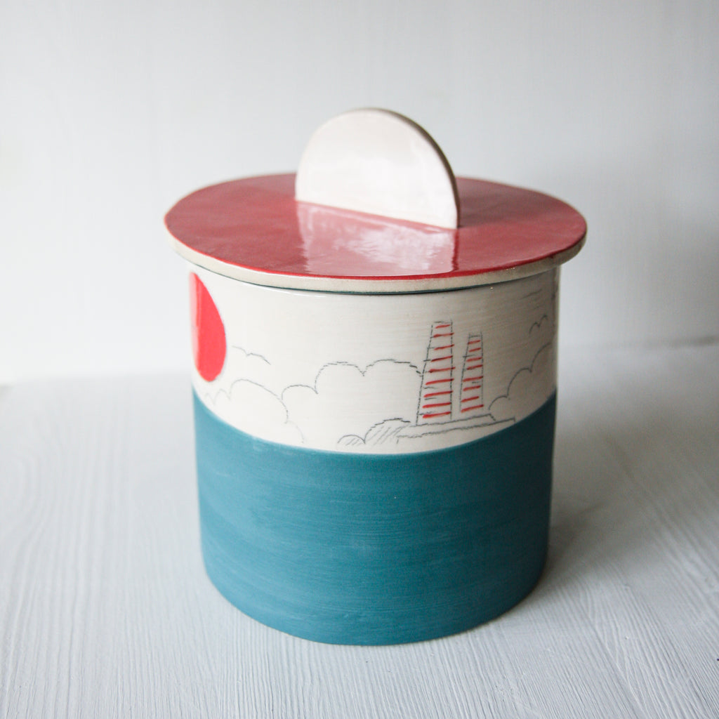 Poolbeg Planter/ Cookie Jar