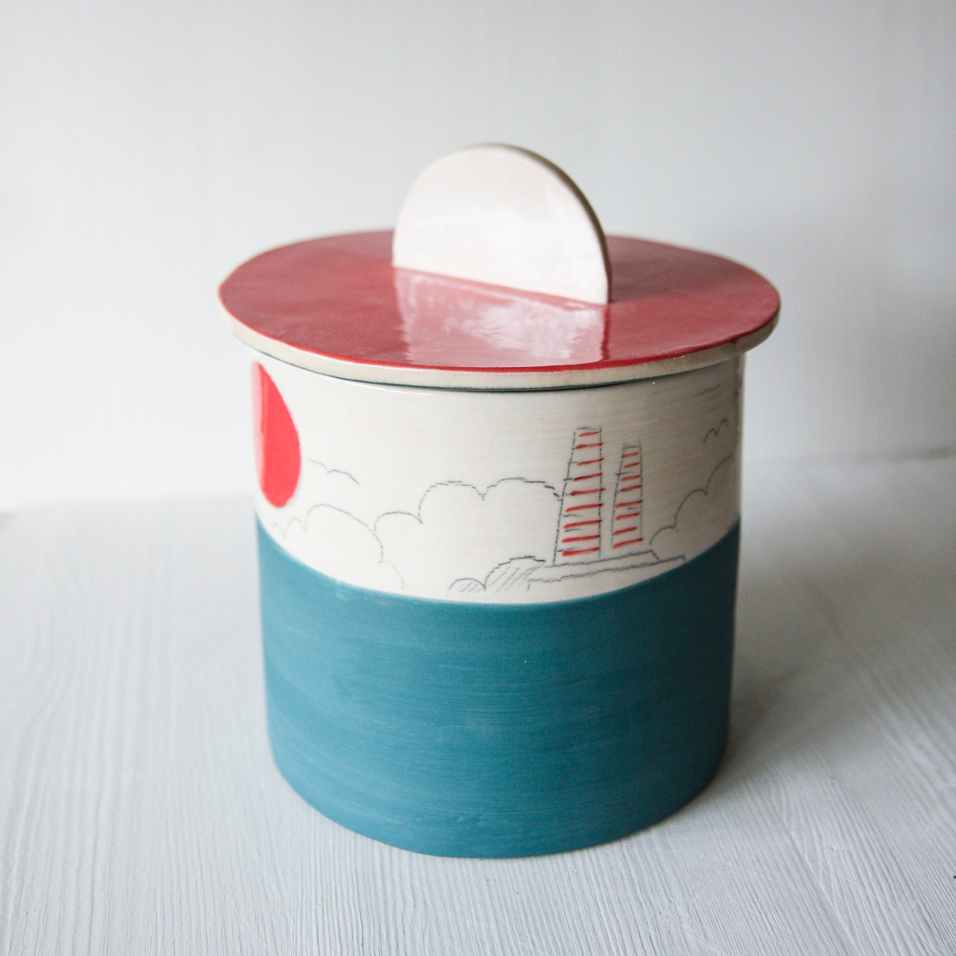 Poolbeg Planter/ Cookie Jar