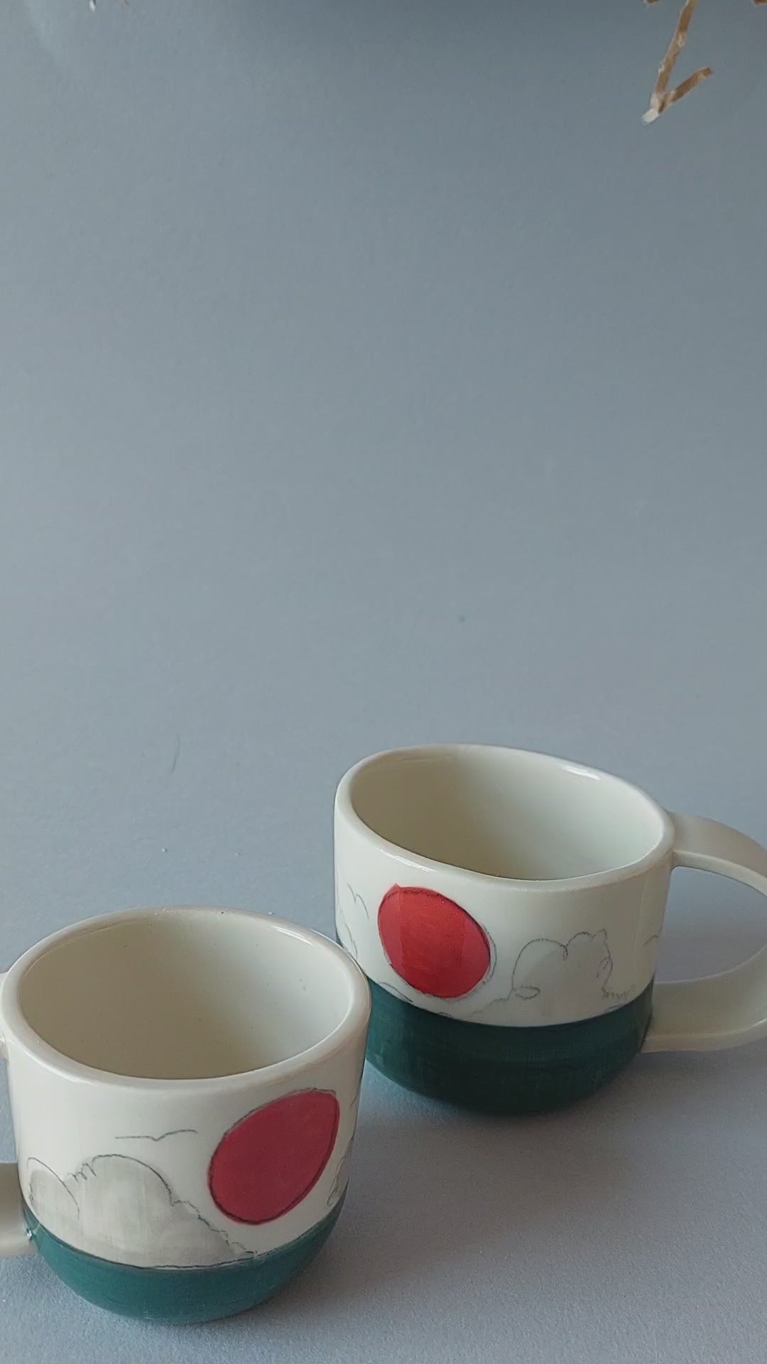 POOLBEG Coffee Mug - mallard blue