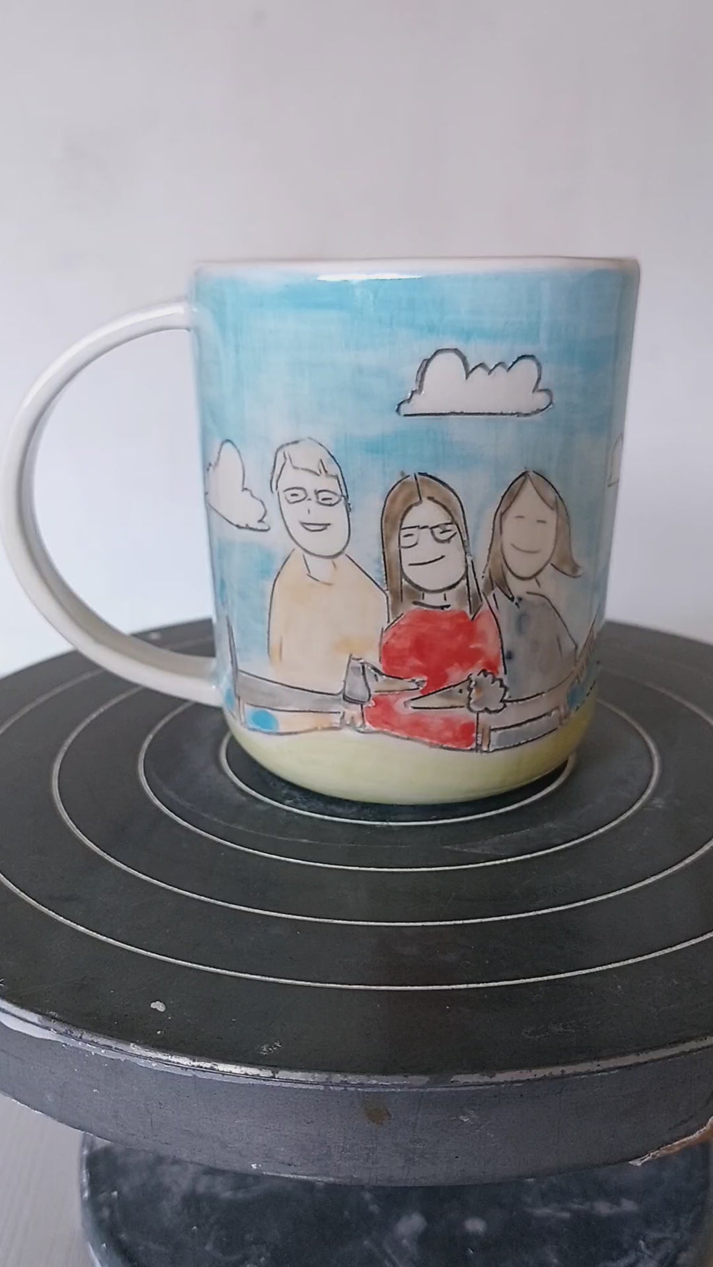 Cups and Bowls Illustrated with Your Stories- Christmas orders now open