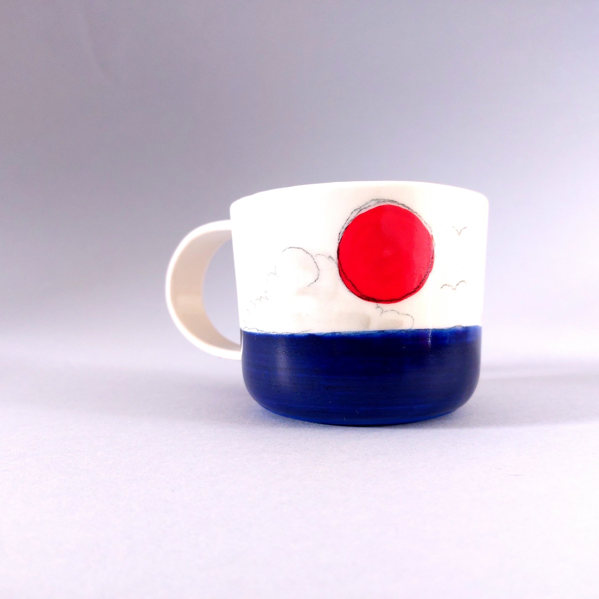 POOLBEG Coffee Mug - cobalt blue