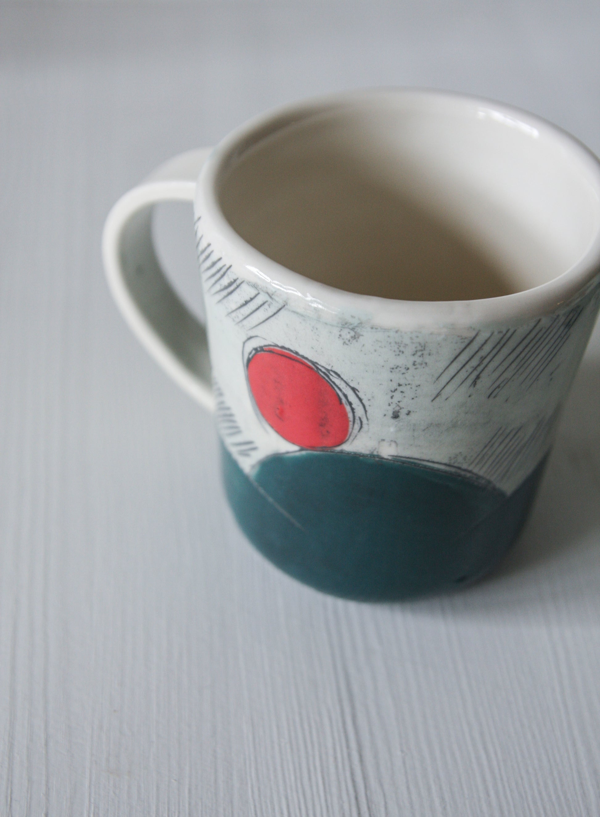 Thunderbird Cup, mallard blue