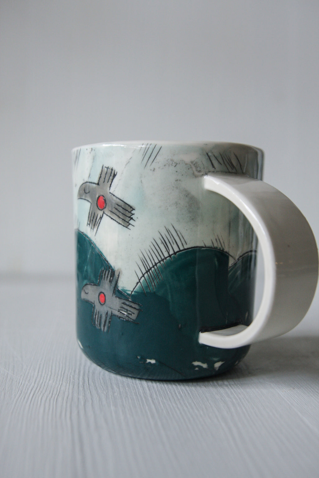 Thunderbird Cup, mallard blue