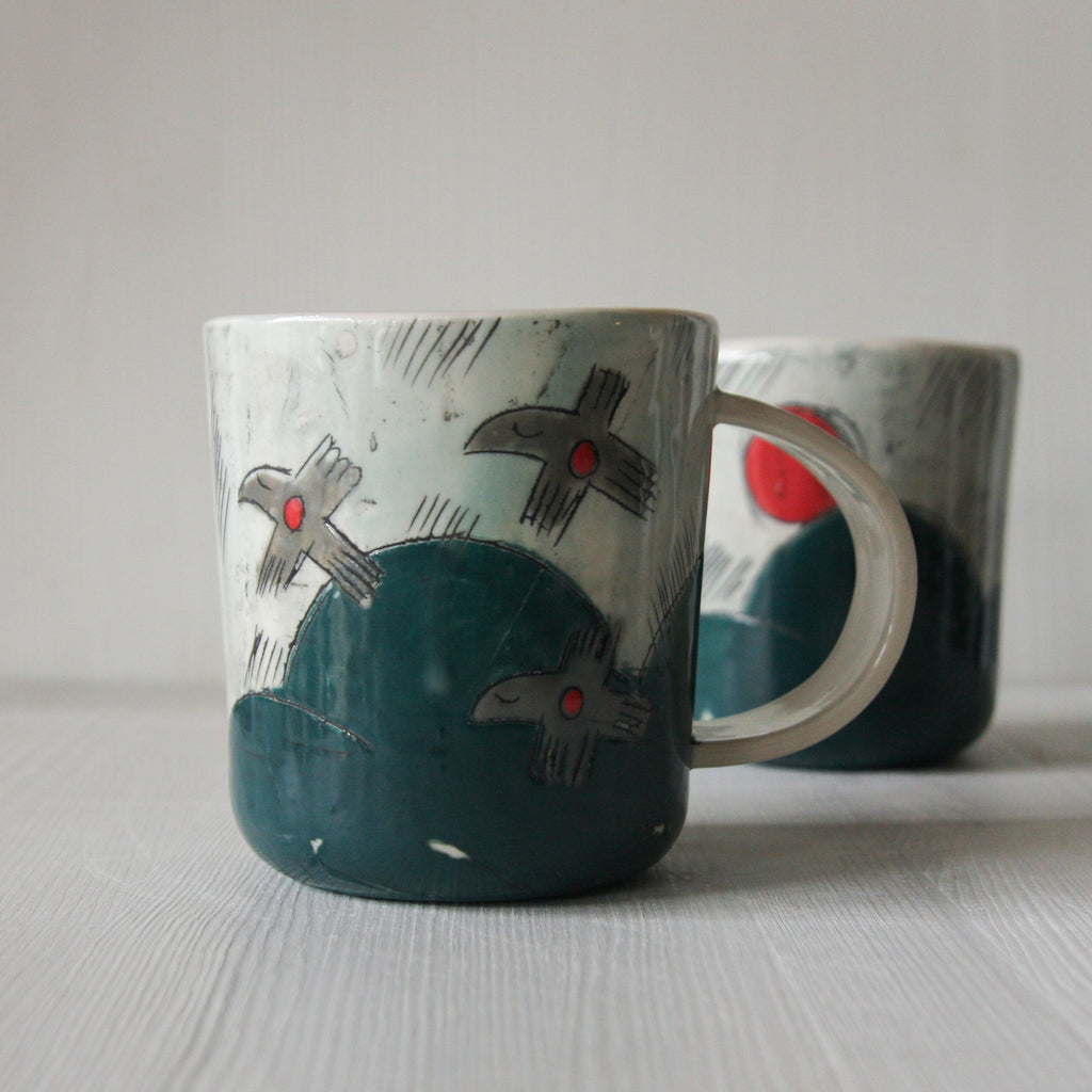 Thunderbird Cup, mallard blue