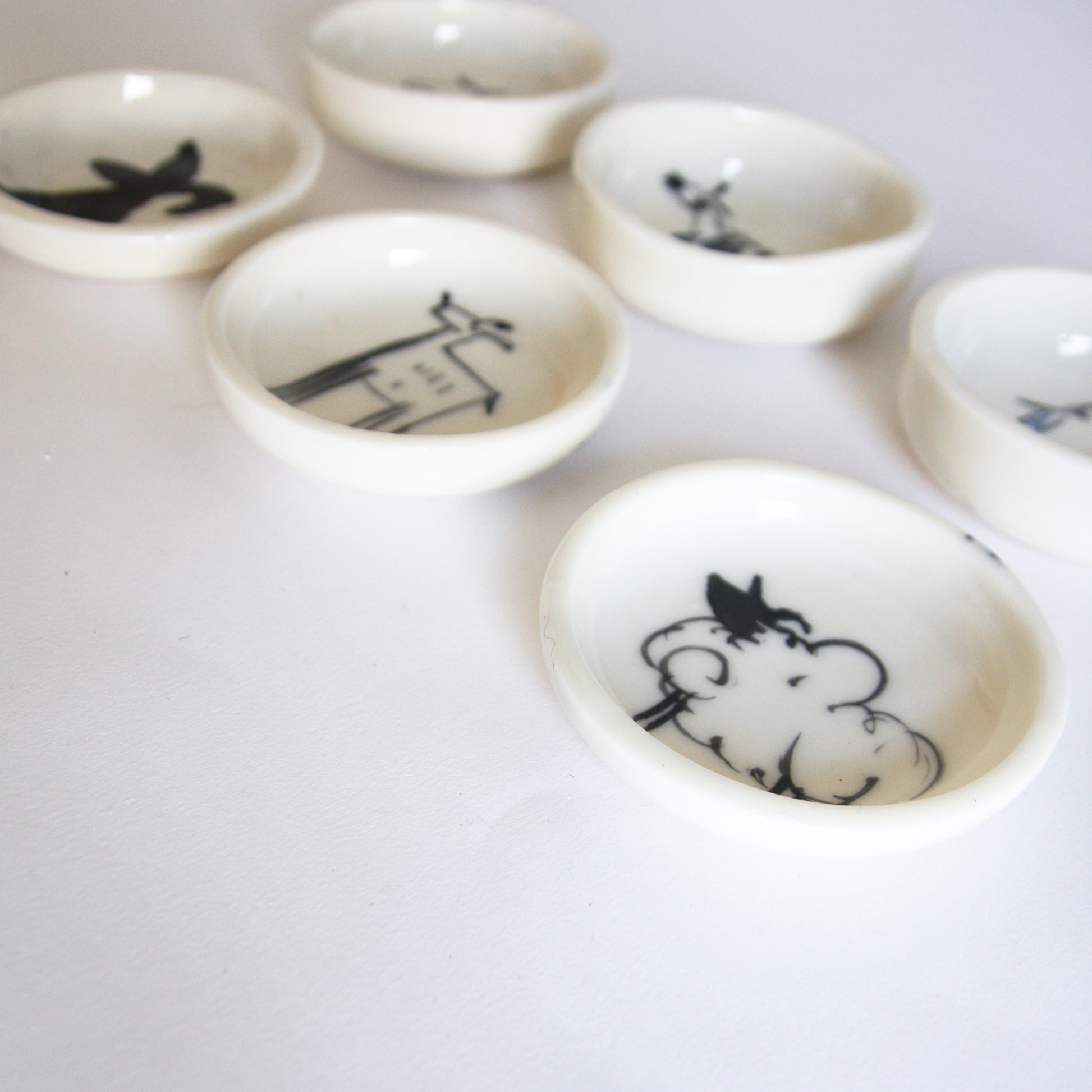Tiny Bowls - Farm animals
