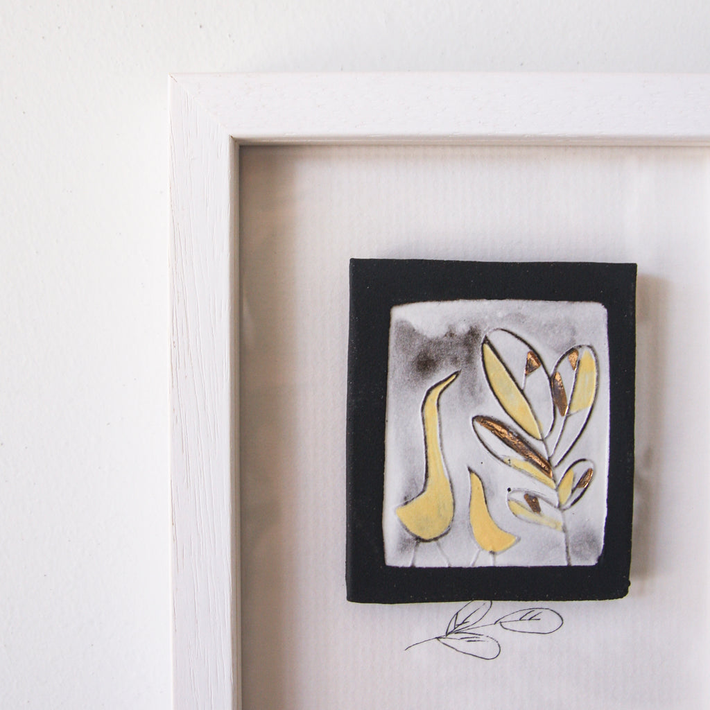 Two Chickens -  wall art