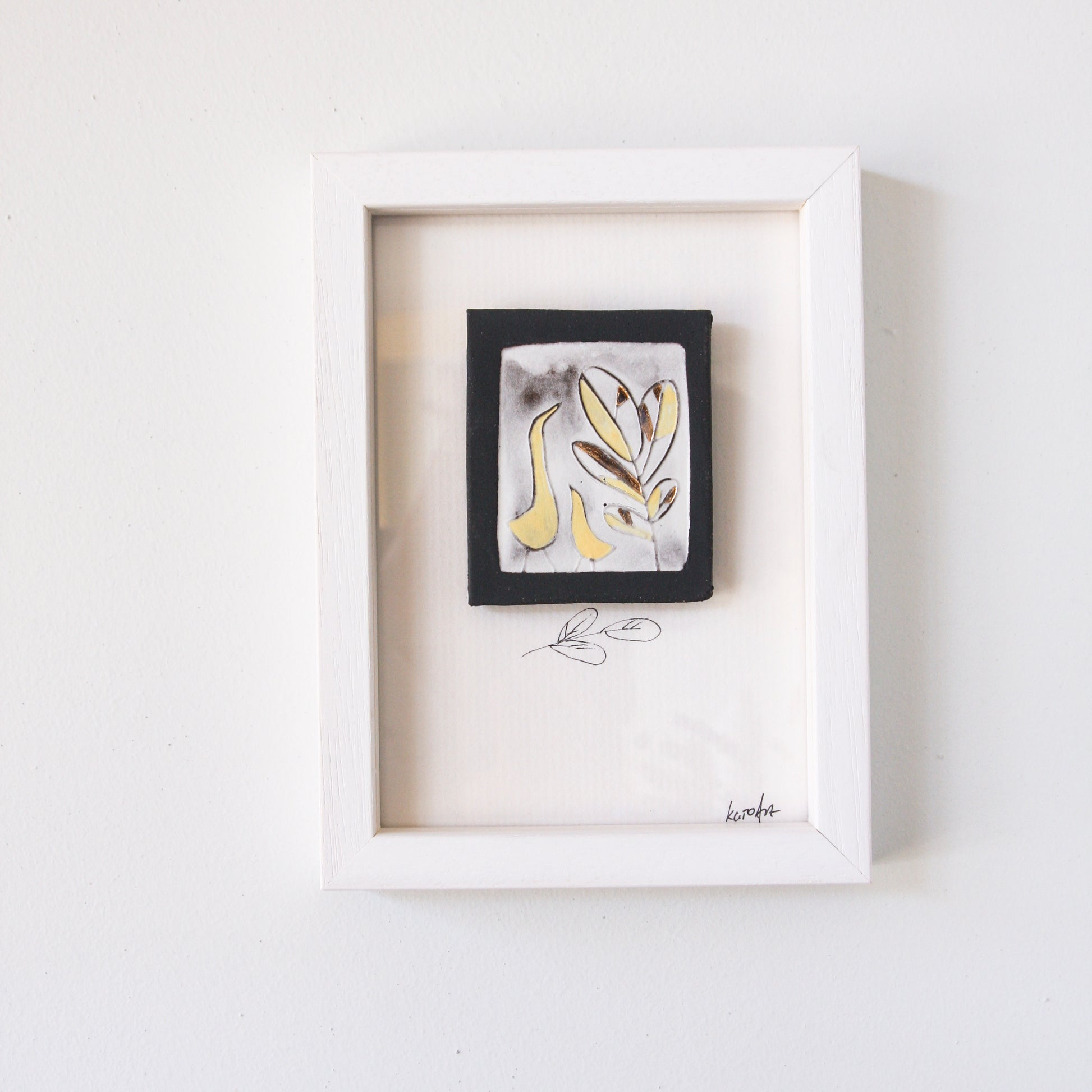 Two Chickens -  wall art