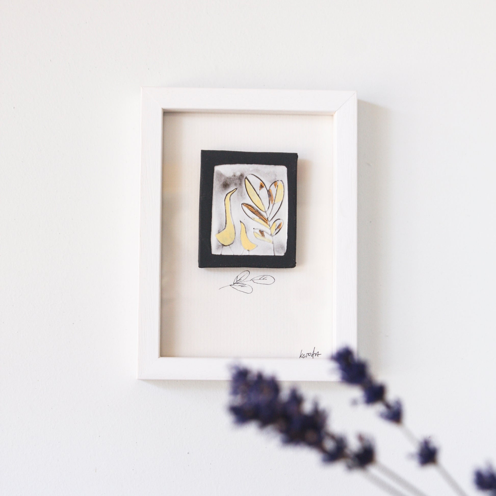Two Chickens -  wall art