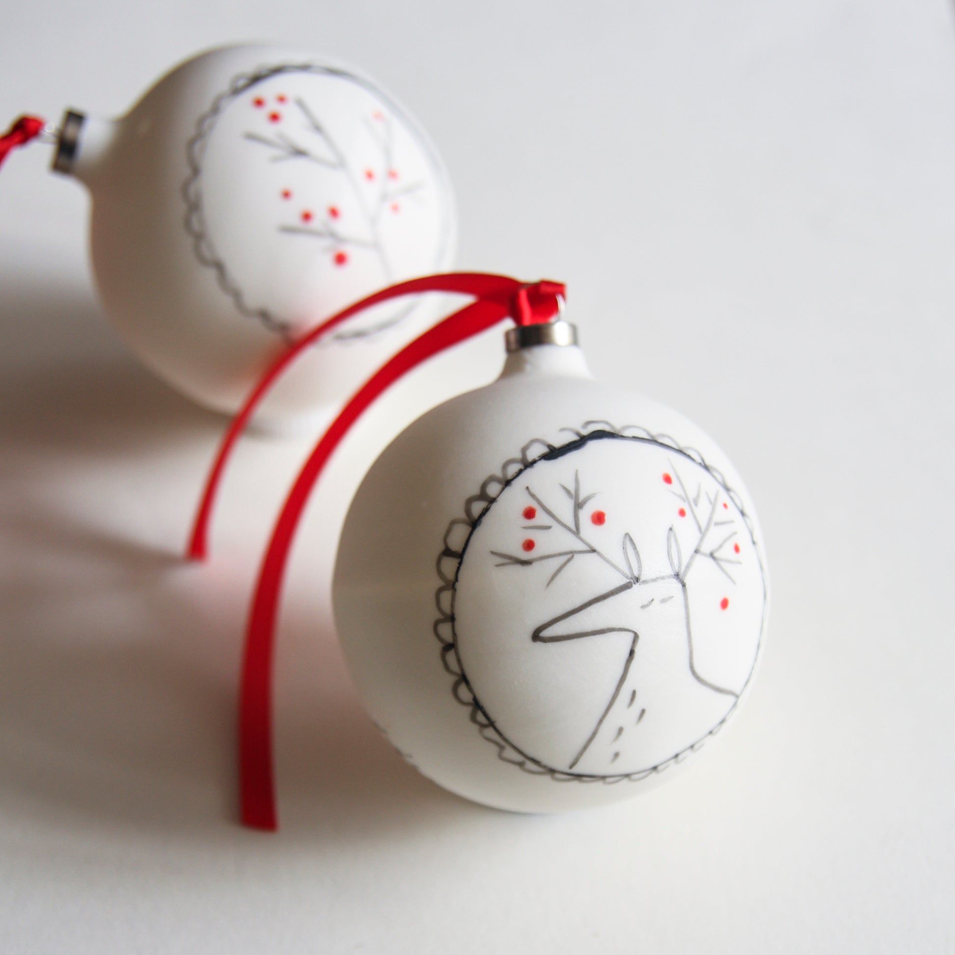REINDEER Christmas Bauble