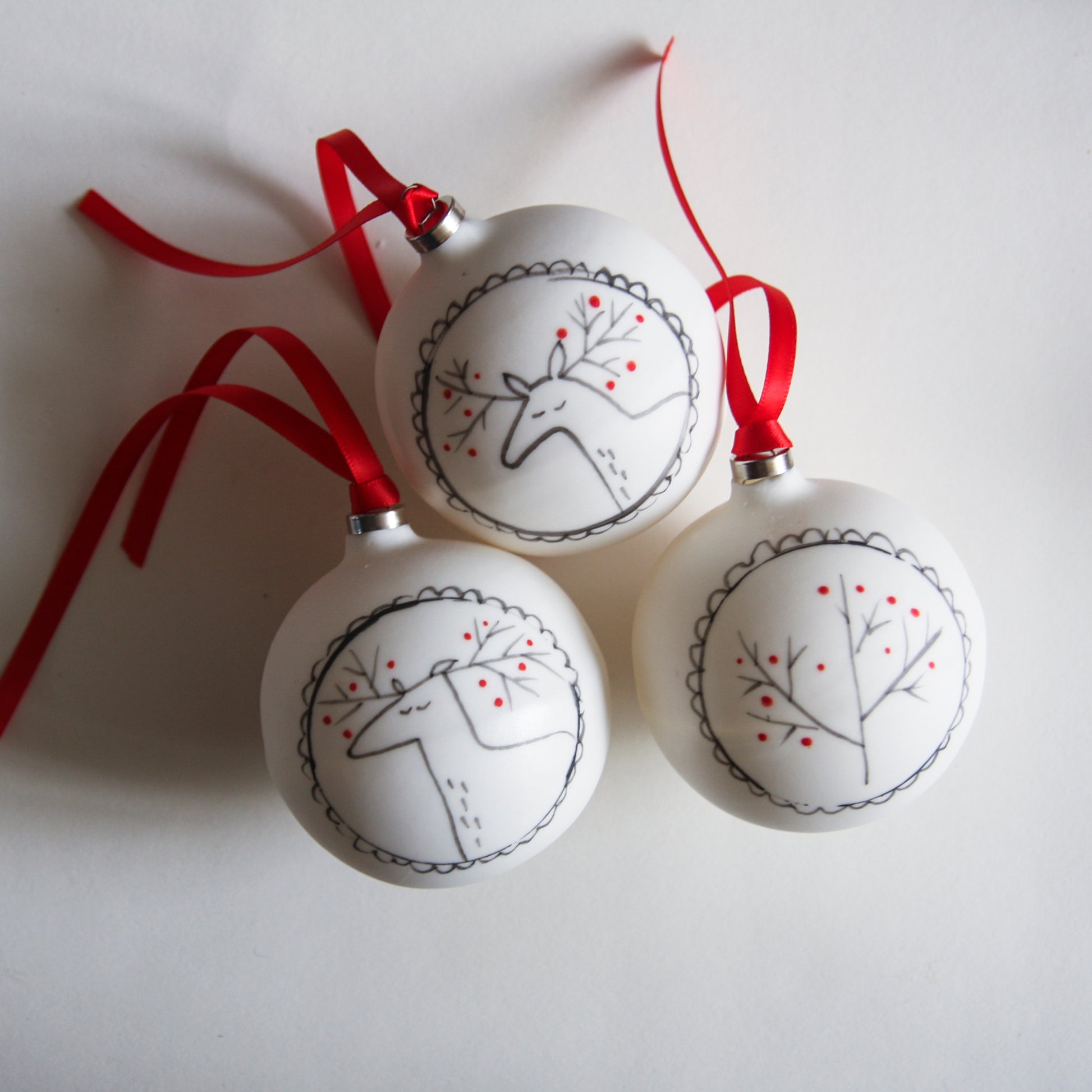 REINDEER Christmas Bauble