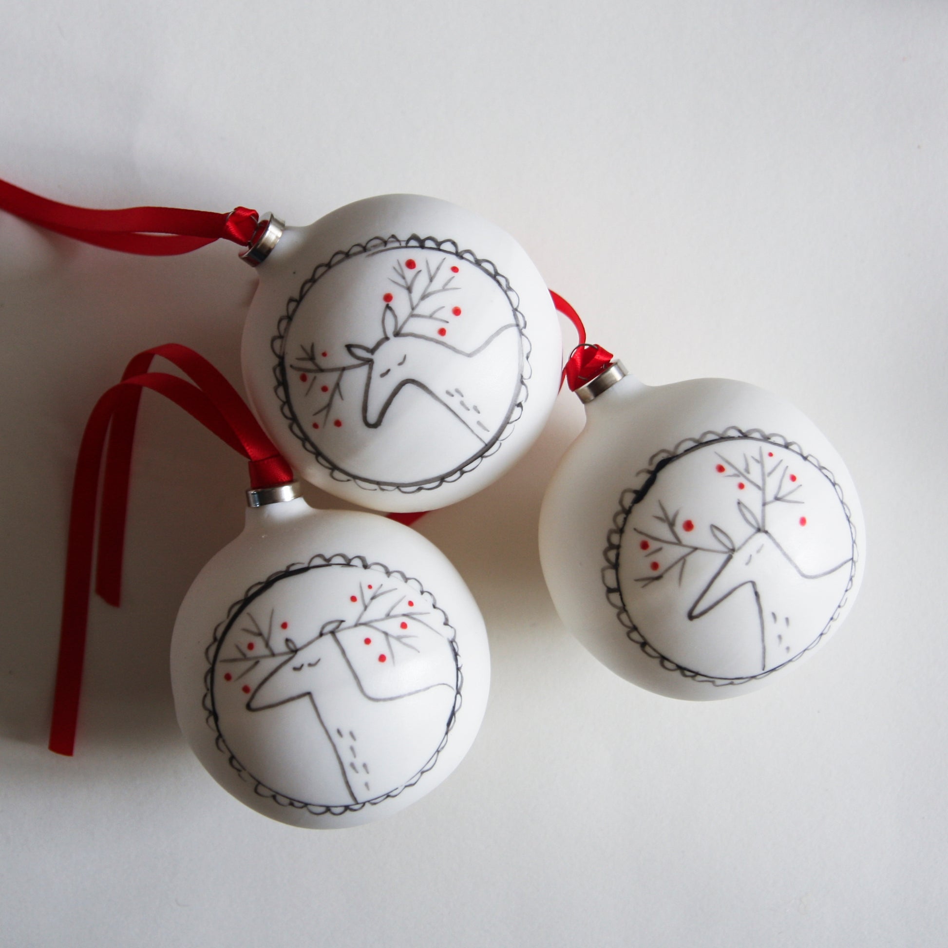 REINDEER Christmas Bauble