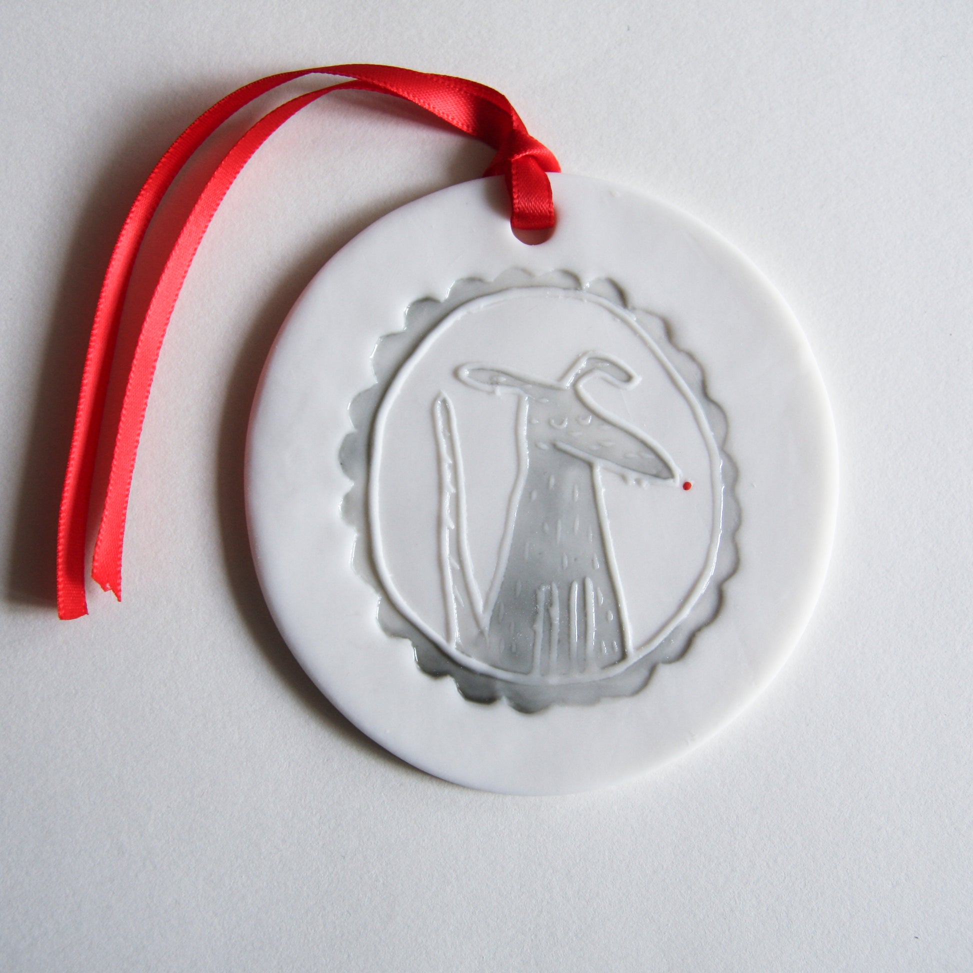 DOG disc ornament