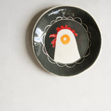 The Proud Hen, tiny plate