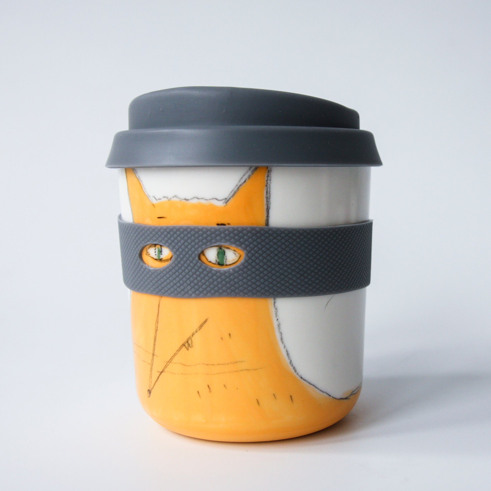 Bandit/Superhero Reusable Takeaway Cups