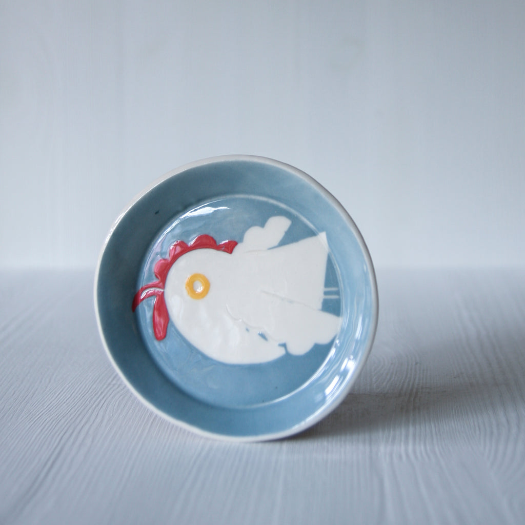 The Flying Hen, tiny plate